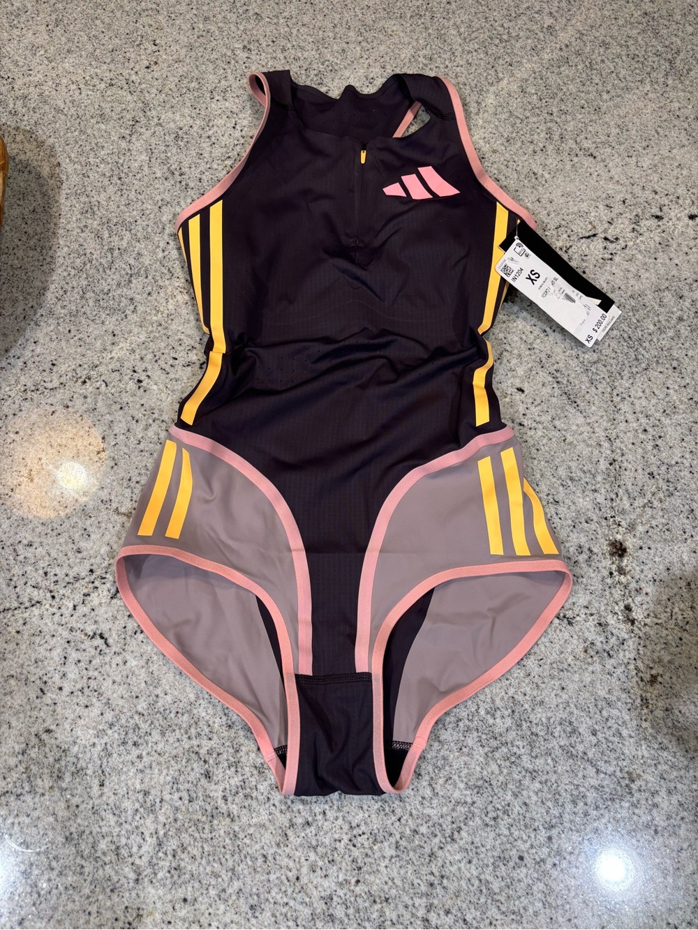 Adidas Adizero Elite Promo Women’s Size XS Running Leotard NEW RARE! | IN1204